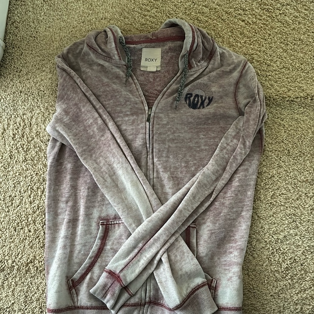 Roxy womens zip up jacket/hoodie